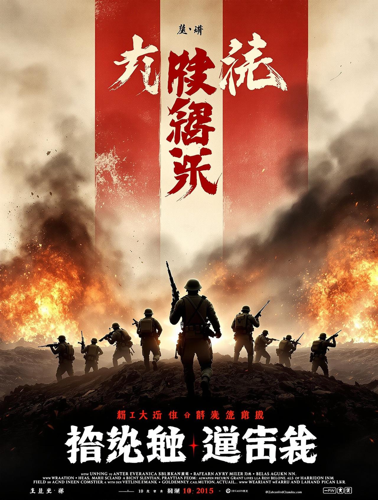 《烽火少年》高清海报 - 在线电影院青春抗战剧